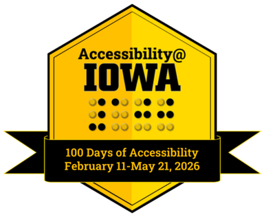 100 Days of Accessibility: February 11-May 25, 2026